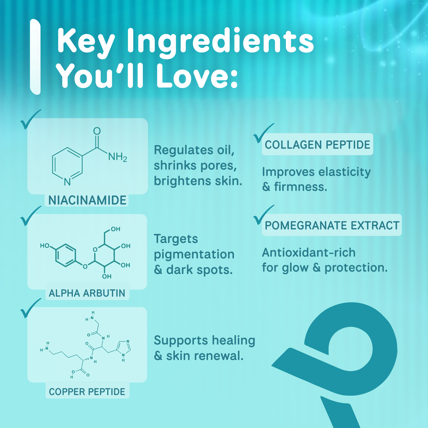 Radiance Booster Serum with Niacinamide, NMN & Copper Tripeptide for Clear and Balanced Skin