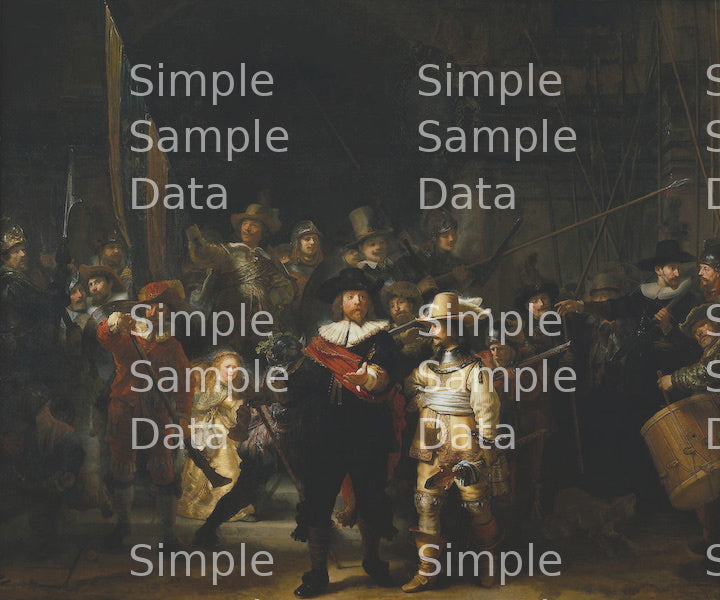 THE NIGHT WATCH | REMBRANDT VAN RIJN