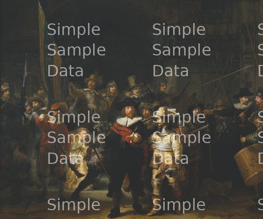 THE NIGHT WATCH | REMBRANDT VAN RIJN